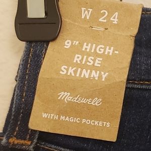 Madewell Magic Pockets High Rise Skinny Jeans
